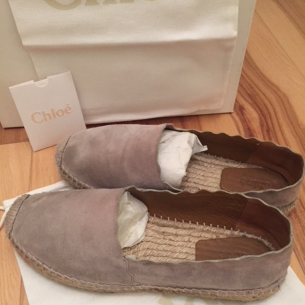 Chloe Espadrilles Flats